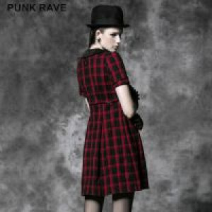     Dress Punk Rave PQ-023/BK-RD -  