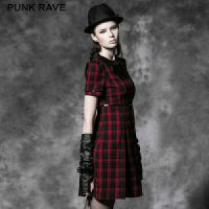     Dress Punk Rave PQ-023/BK-RD -  