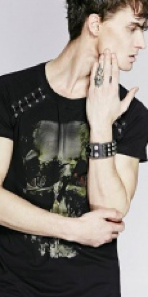  Punk Rave T-398/BK -  