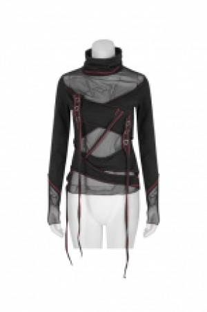  Punk Rave T-480/BK-RD -  