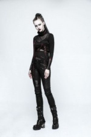  Punk Rave T-480/BK-RD -  