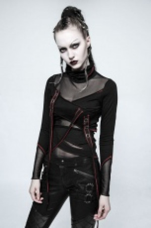  Punk Rave T-480/BK-RD -  