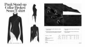  Punk Rave T-478/BK -  