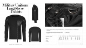  Punk Rave T-487/BK -  