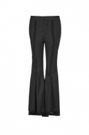 Брюки Gothic Silk Stitching Wide Leg Trousers - Изображение 1