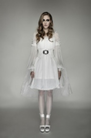  Skirt Punk Rave Q-287/WH -  