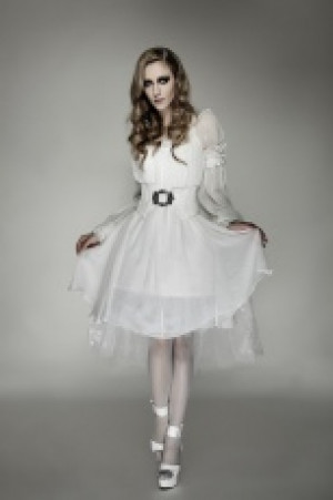  Skirt Punk Rave Q-287/WH -  