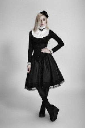  c  Punk Rave LT-002/BK-WH -  