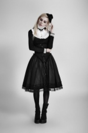  c  Punk Rave LT-002/BK-WH -  