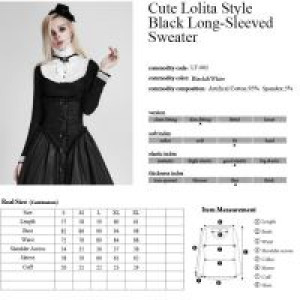  c  Punk Rave LT-002/BK-WH -  