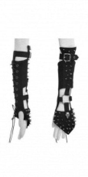  gloves Punk Rave S-178/BK -  