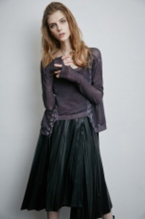  Double Row Corn Sweater Punk Rave PM-036/BK-VI -  