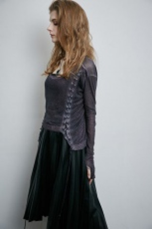  Double Row Corn Sweater Punk Rave PM-036/BK-VI -  