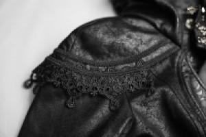  Gothic Dark Angel Long Coat With Hood Punk Rave Y-676/BK -  