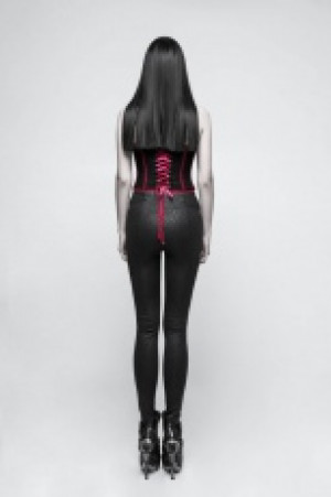  Gothic Bat Corset Punk Rave Y-779/BK-RD -  