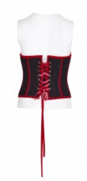  Gothic Bat Corset Punk Rave Y-779/BK-RD -  