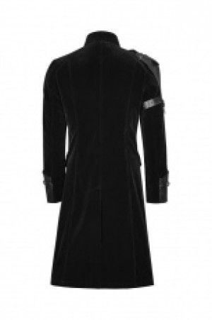  Handsome Punk Medium Length Coat Punk Rave Y-811/BK -  