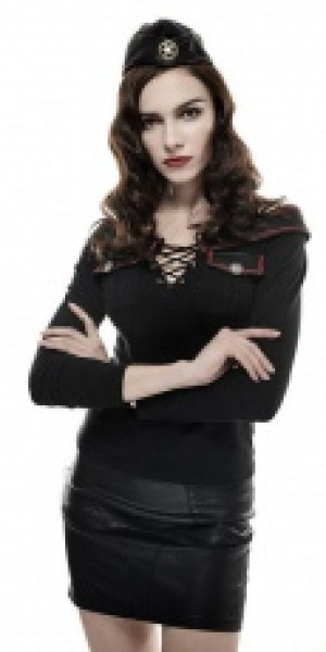  longsleeve Punk Rave T-431/BK -  