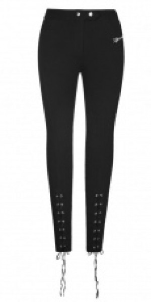  Daily Punk Skinny Leg Pants Punk Rave OPK-145XCF/BK -  
