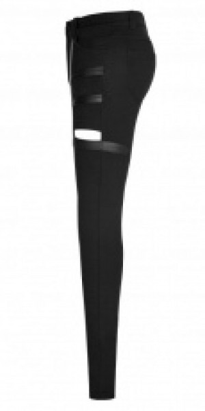  Daily Punk Hollow-out Stretch Pants Punk Rave OPK-158XCF/BK -  