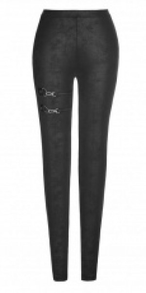  Punk Leggins Punk Rave OPK-161DDF/BK -  