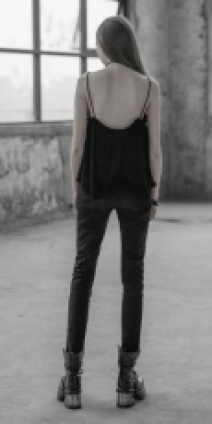  Personality Broken Hole Jeans Punk Rave OPK-209NCF/BK -  