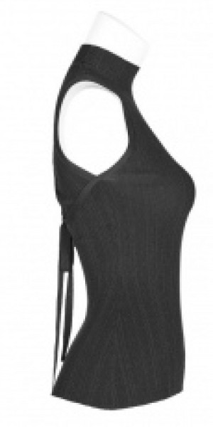  Great Beauty Cross Roping Comfortable  Knitted Vest Punk Rave OPM-100TMF/BK -  