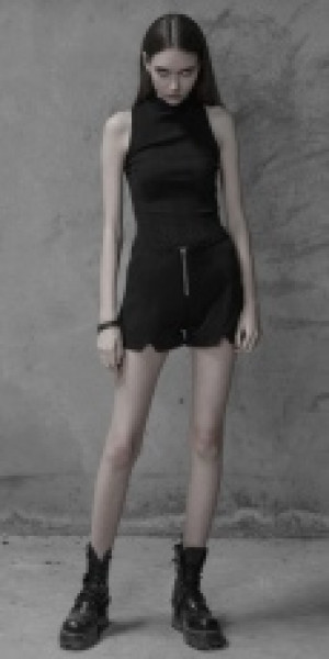  Great Beauty Cross Roping Comfortable  Knitted Vest Punk Rave OPM-100TMF/BK -  