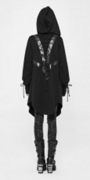  Punk Cardigan Sweater Coat Punk Rave OY-901ZCF/BK -  