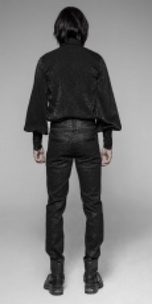  Gothic Daily Shirts Punk Rave OY-912CCM/BK -  