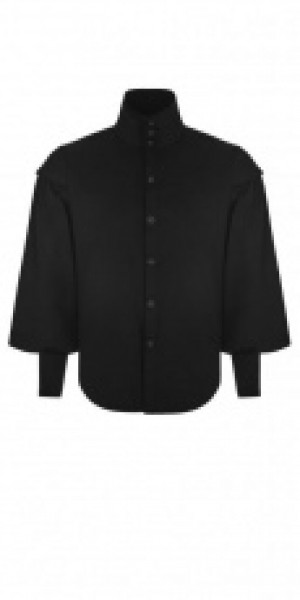  Gothic Long Sleeve Shirt Punk Rave OY-868CCM/BK -  