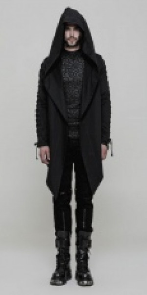  Punk Hooded Coat Punk Rave OY-879XCM/BK -  