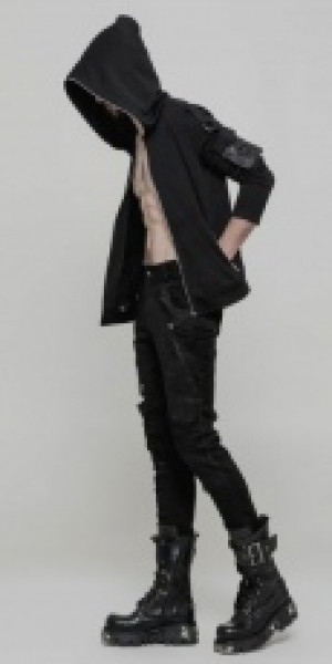  Punk Personality Vintage Trousers Punk Rave WK-319NCM/BK -  