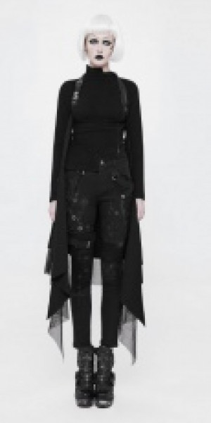  Punk Personality Dilapidated Trousers Punk Rave WK-319NCF/BK -  