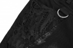  Punk Personality Dilapidated Trousers Punk Rave WK-319NCF/BK -  