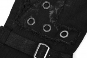  Punk Personality Dilapidated Trousers Punk Rave WK-319NCF/BK -  