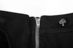  Punk Cowboy Trousers with Hold on Knee -  6