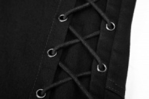  Punk Cowboy Trousers with Hold on Knee -  7
