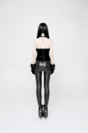  Gothic LOVE Leggings Punk Rave WK-328DDF/BK-RD -  