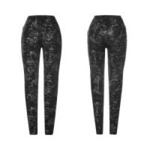  Punk Printing Leggings Punk Rave WK-326DDF/BK-PR -  