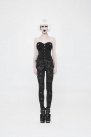 Punk Printing Leggings Punk Rave WK-326DDF/BK-PR -  