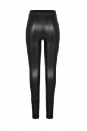  Gothic Positioning Flower Leggins Punk Rave WK-309DDF/BK -  