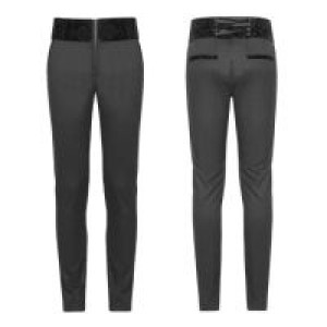  Gothic Dark Stripes Trousers Punk Rave WK-333XCM/BK -  