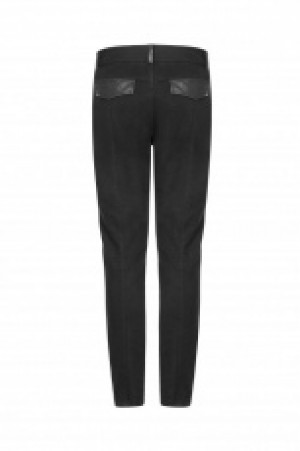  Punk Armor Trousers Punk Rave WK-337XCM/BK -  