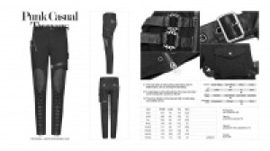  Punk Casual Trousers -  8