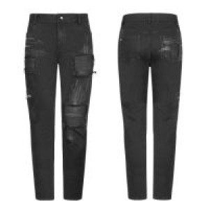  Punk Decadent Trousers Punk Rave WK-339XCM/BK -  
