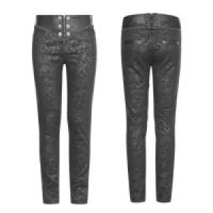  Gothic Trousers Punk Rave WK-341XCM/BK -  