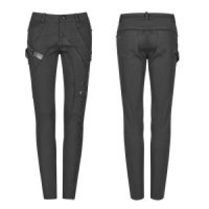  Cyber Skinny Trousers Punk Rave WK-345XCF/BK -  