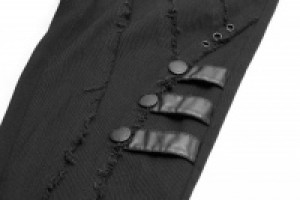  Cyber Skinny Trousers Punk Rave WK-345XCF/BK -  