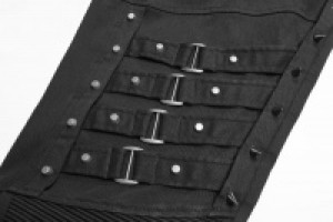  Punk Heavy Metal Trousers Punk Rave WK-357XCM/BK -  